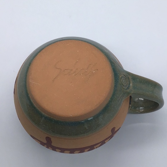 Pair Of Hand Thrown Pottery Mugs - Picture 13 of 14